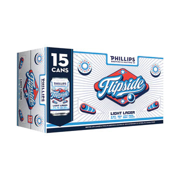 Phillips Flipside Light Lager 15pk Cans