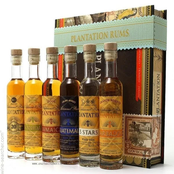 Plantation Planteray Cigar Box Grands Crus Rum Collection 6 x 100ml