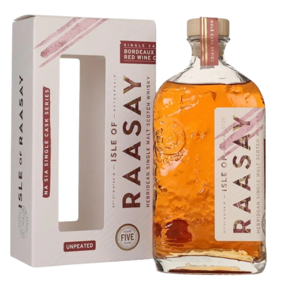Raasay Na Sia Unpeated Bordeaux Wine Cask 61.6% ABV 700ml