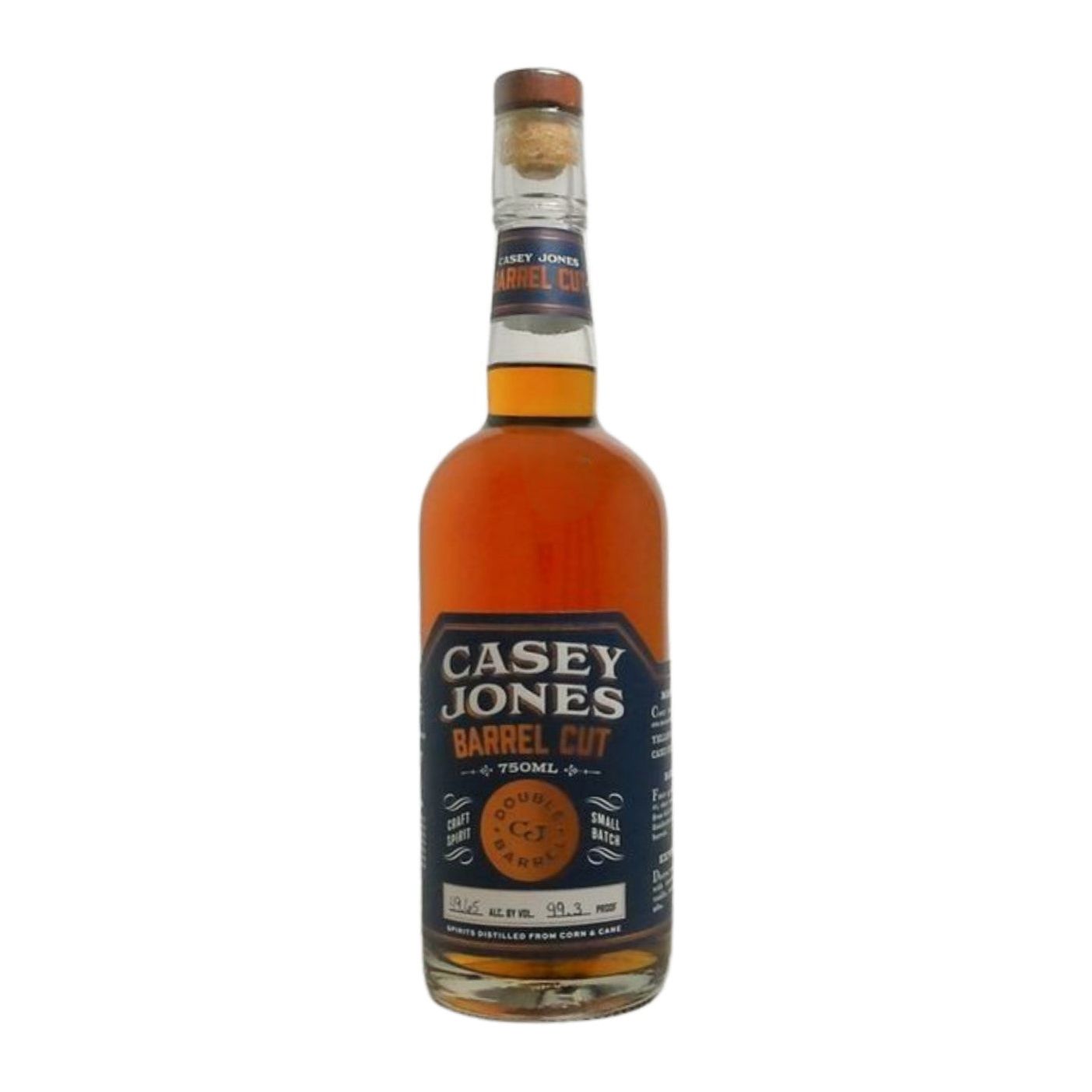 Casey Jones Barrel Cut Doubel Barrel  Bourbon 49.65% 750ml
