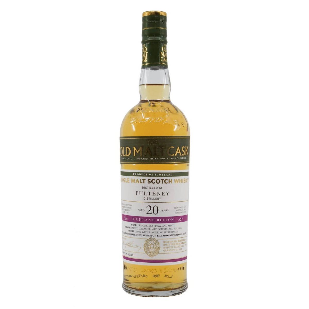 Old Malt Cask Pulteney 2002 20 Year Old