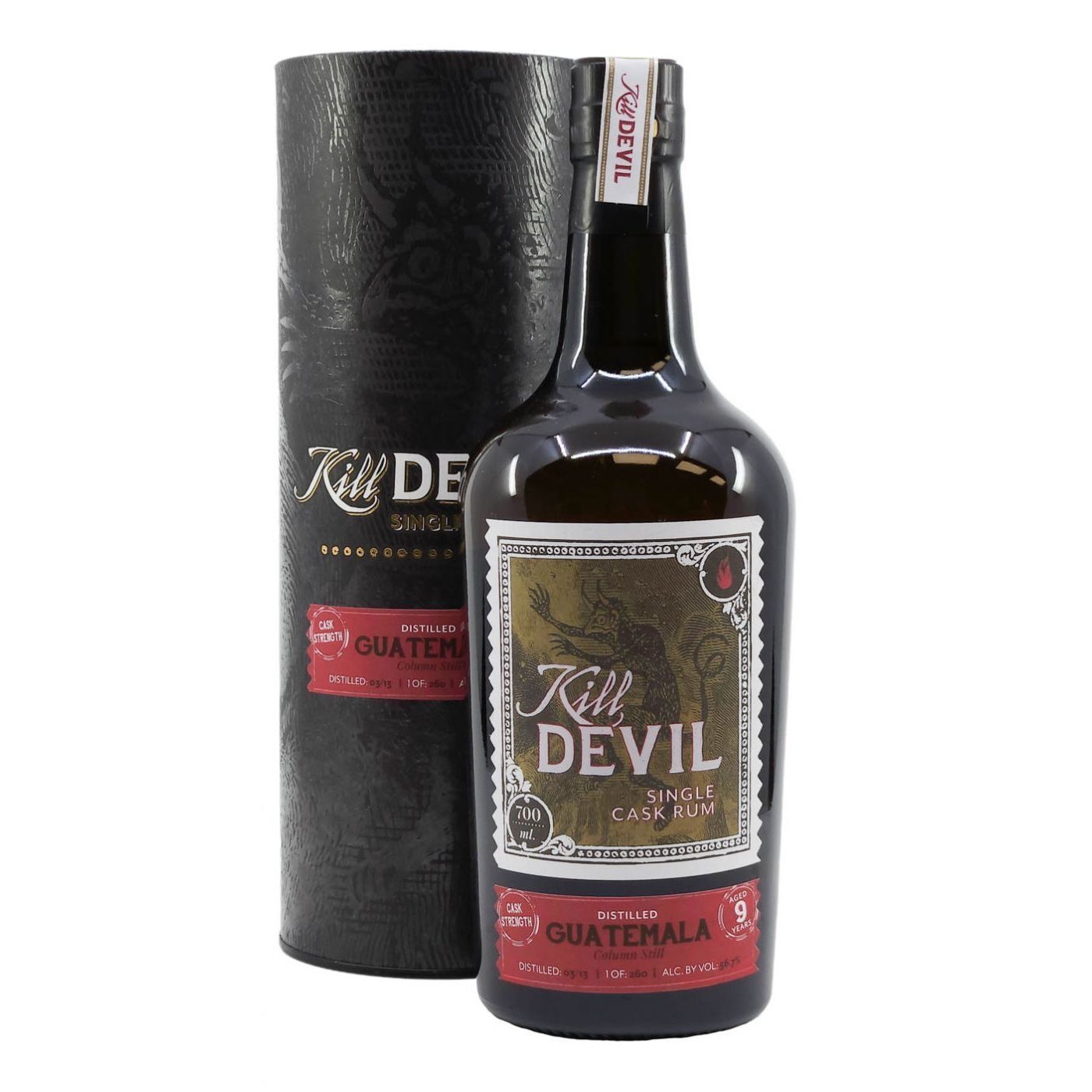 Kill Devil Guatemala Column Still 9 Year Old Single Cask Rum