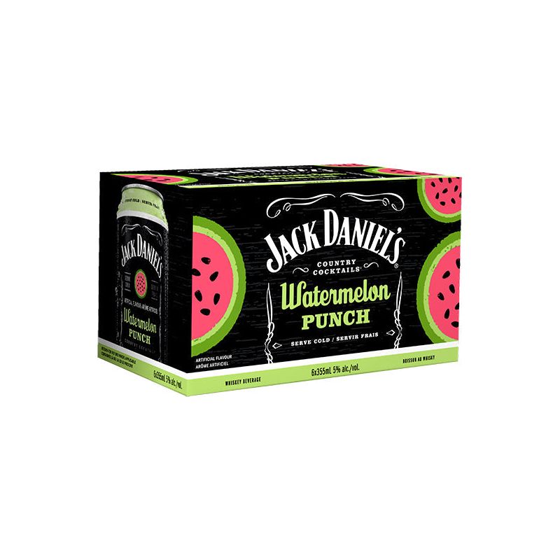 Jack Daniel's Country Cocktails Watermelon Punch 6 Cans