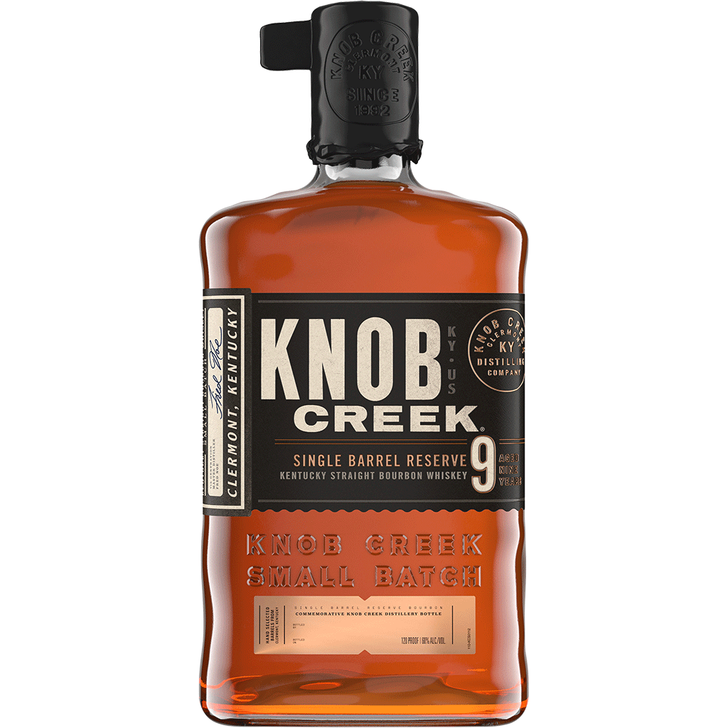 Knob Creek 9 Year Old Single Barrel Reserve 60% ABV 750ml