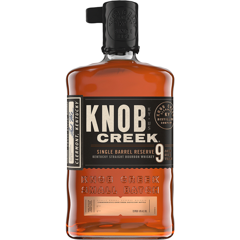 Knob Creek 9 Year Old Single Barrel Reserve 60% ABV 750ml