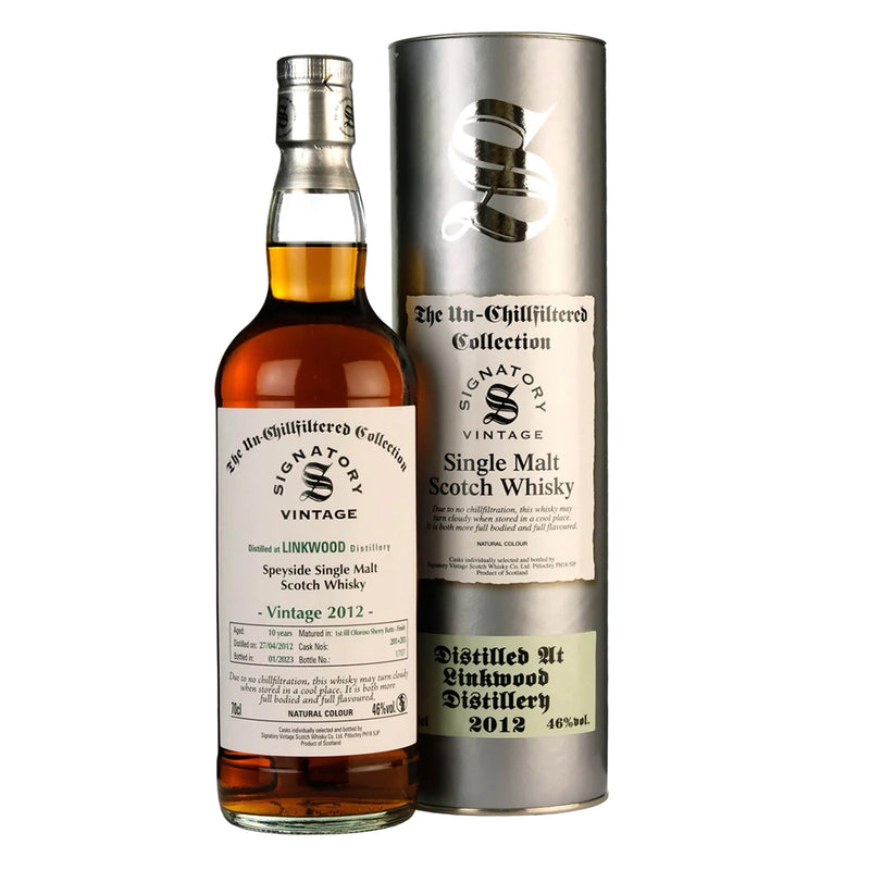 Signatory Linkwood 2012 10 Year Old 46% 700ml