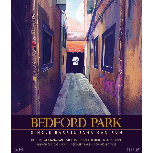 Bedford Park Jamaica 2000 23 Year Old French Oak 54.8% ABV
