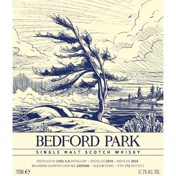 Bedford Park Caol Ila 2016 8 Year Old 57.2% ABV