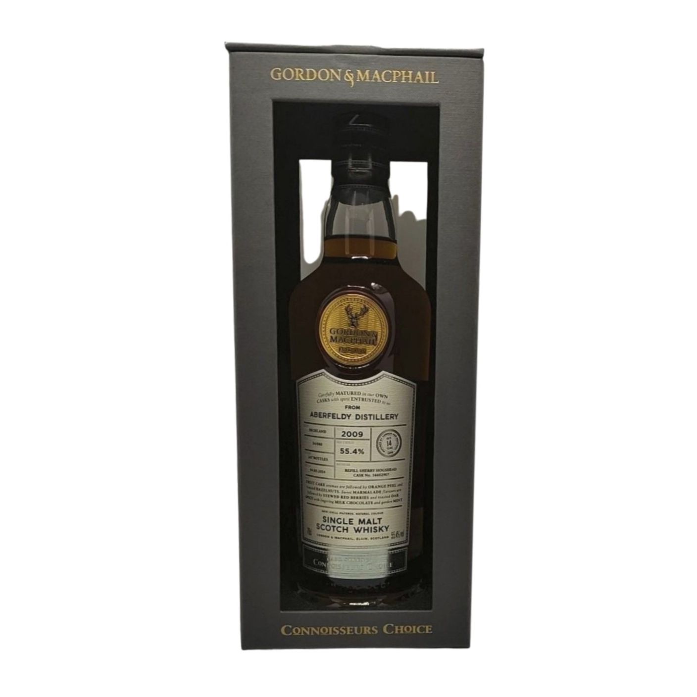 Gordon & MacPhail Connoisseur's Choice Aberfeldy 2009 14 Year Old 55.4% ABV