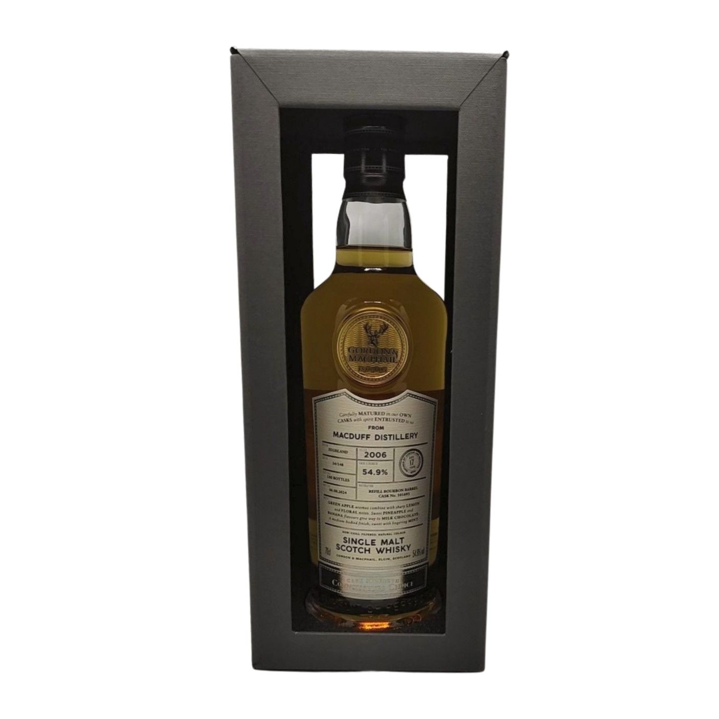 Gordon & MacPhail Connoisseur's Choice Macduff 2006 17 Year Old 51.8% ABV