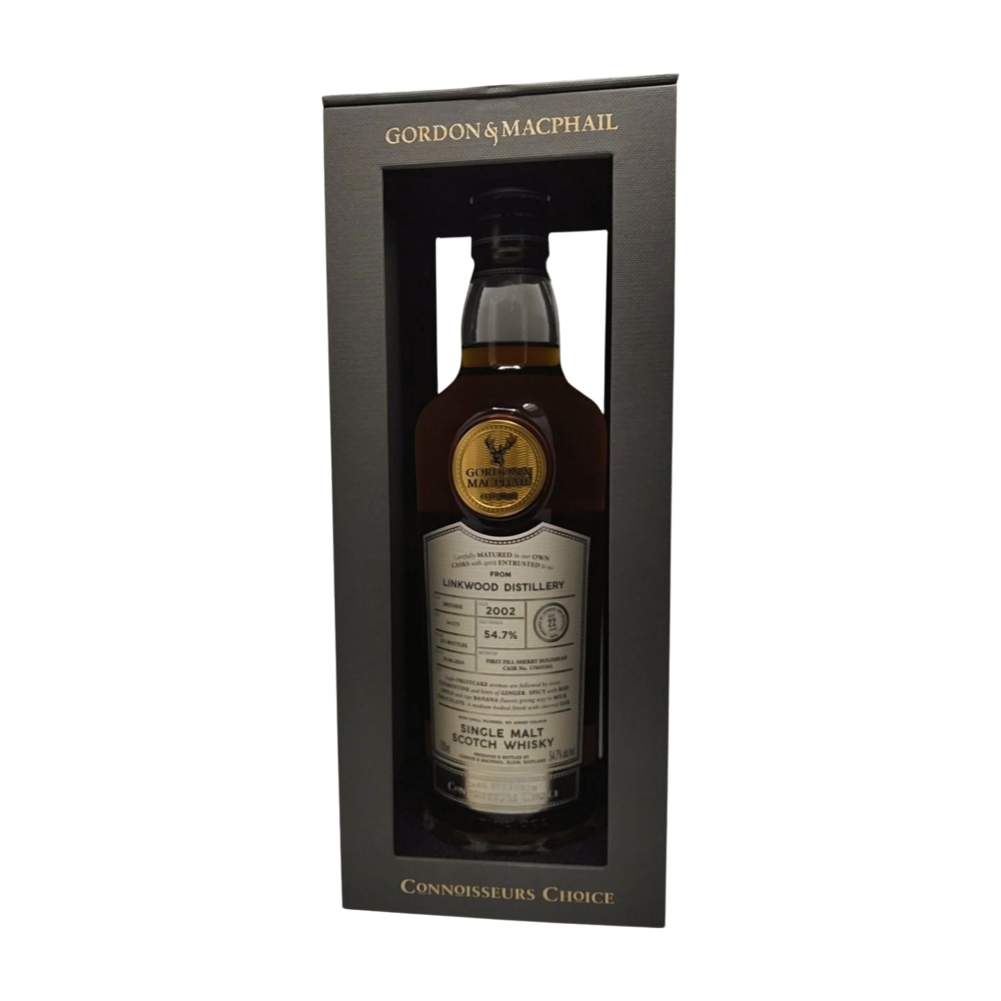 Gordon & MacPhail Connoisseur's Choice Linkwood 2002 22 Year Old 54.7% ABV