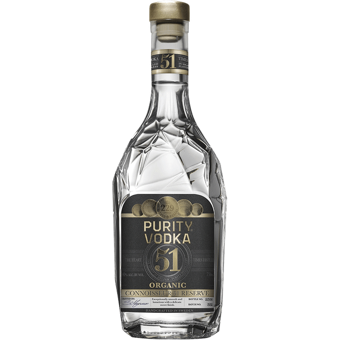 Purity Connoisseur 51 Reserve Organic Vodka 750ml