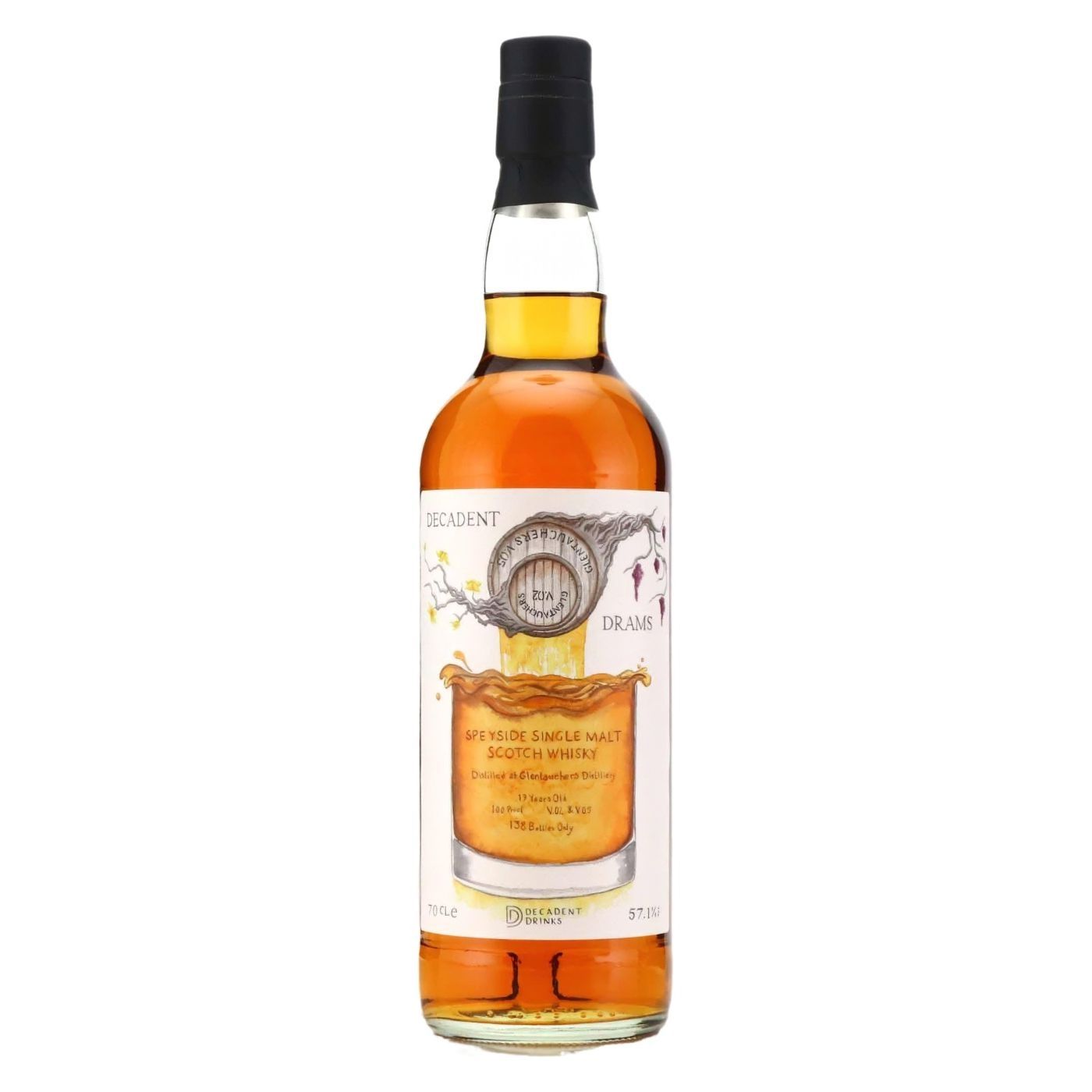 Decadent Drams Glentauchers 2005 19 Year Old