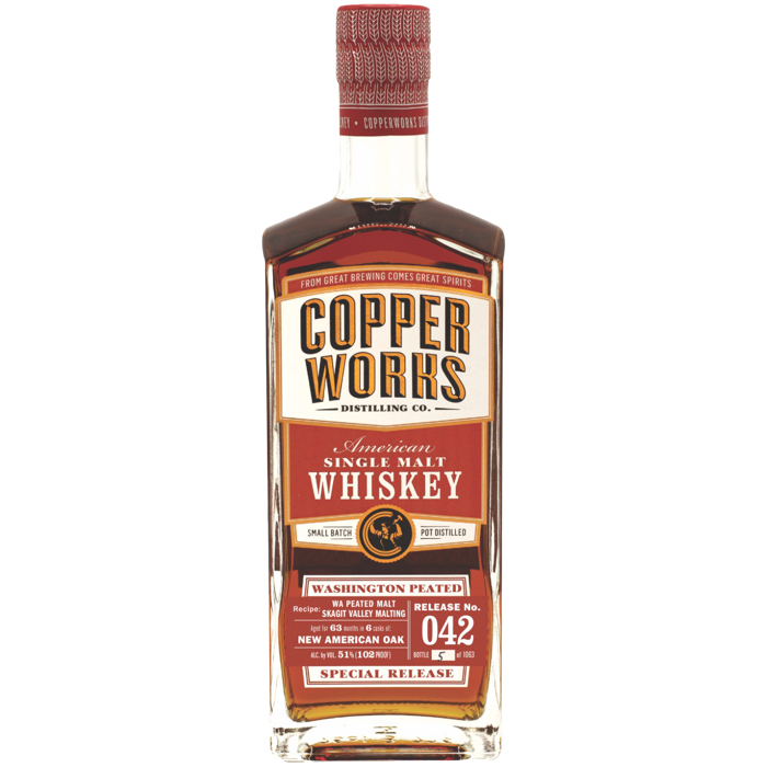 Copperworks WA Peated American Single Malt R42