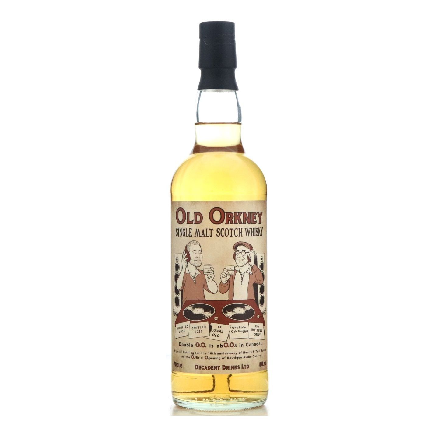 Old Orkney 2005 19 Year Old Heads & Tails 10th Anniversary Release