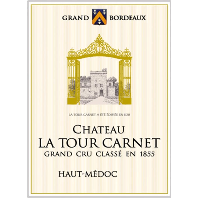 Chateau La Tour Carnet Haut-Medoc (Grand Cru Classe) 2016 750ml
