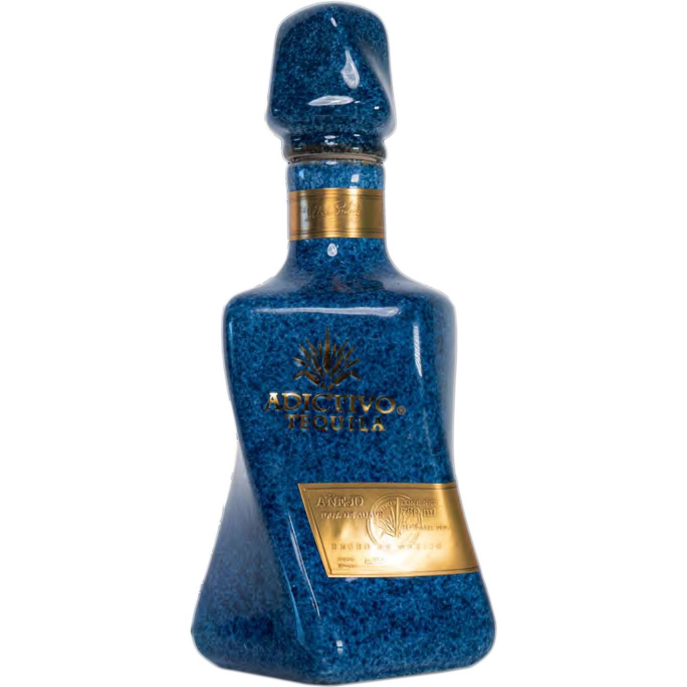 Adictivo Anejo Ceramica Blue Label Tequila
