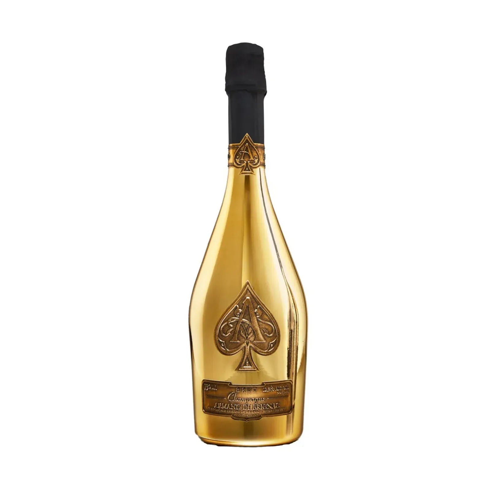 Armand De Brignac Ace of Spades Brut Gold Champagne Velvet Bag 750ml