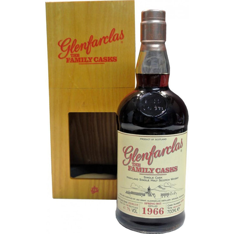 Glenfarclas 1966 50 Year Old SP17 Cask 4199 Sherry Butt 41.7% ABV 700ml
