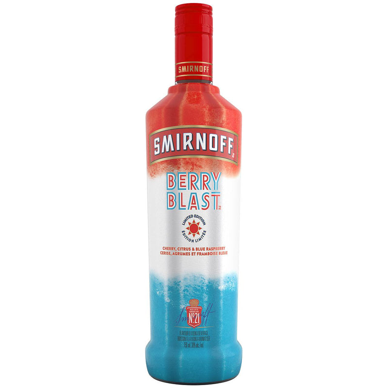 Smirnoff Berry Blast Vodka 750ml