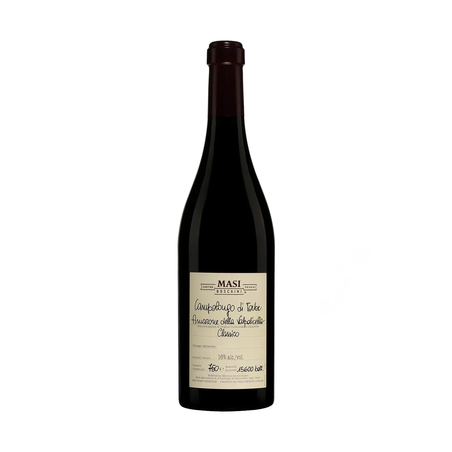 Masi Campolongo Di Torbe Amarone Della Valpolicella Classico 2015 1.5L Magnum