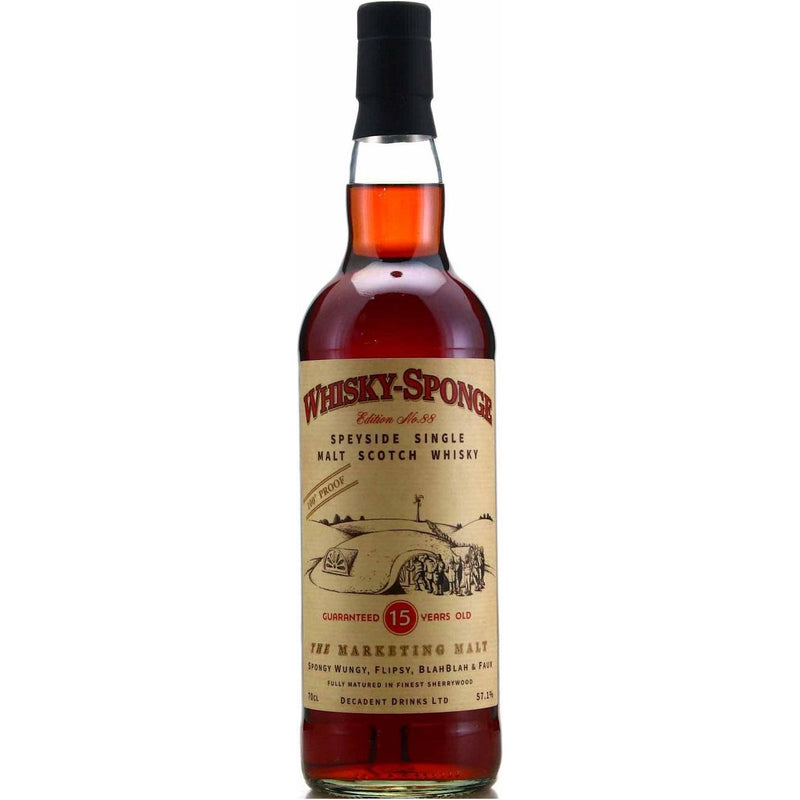 Whisky Sponge Edition No.88 Marketing Malt 15 Year Old 57.1% ABV 700ml