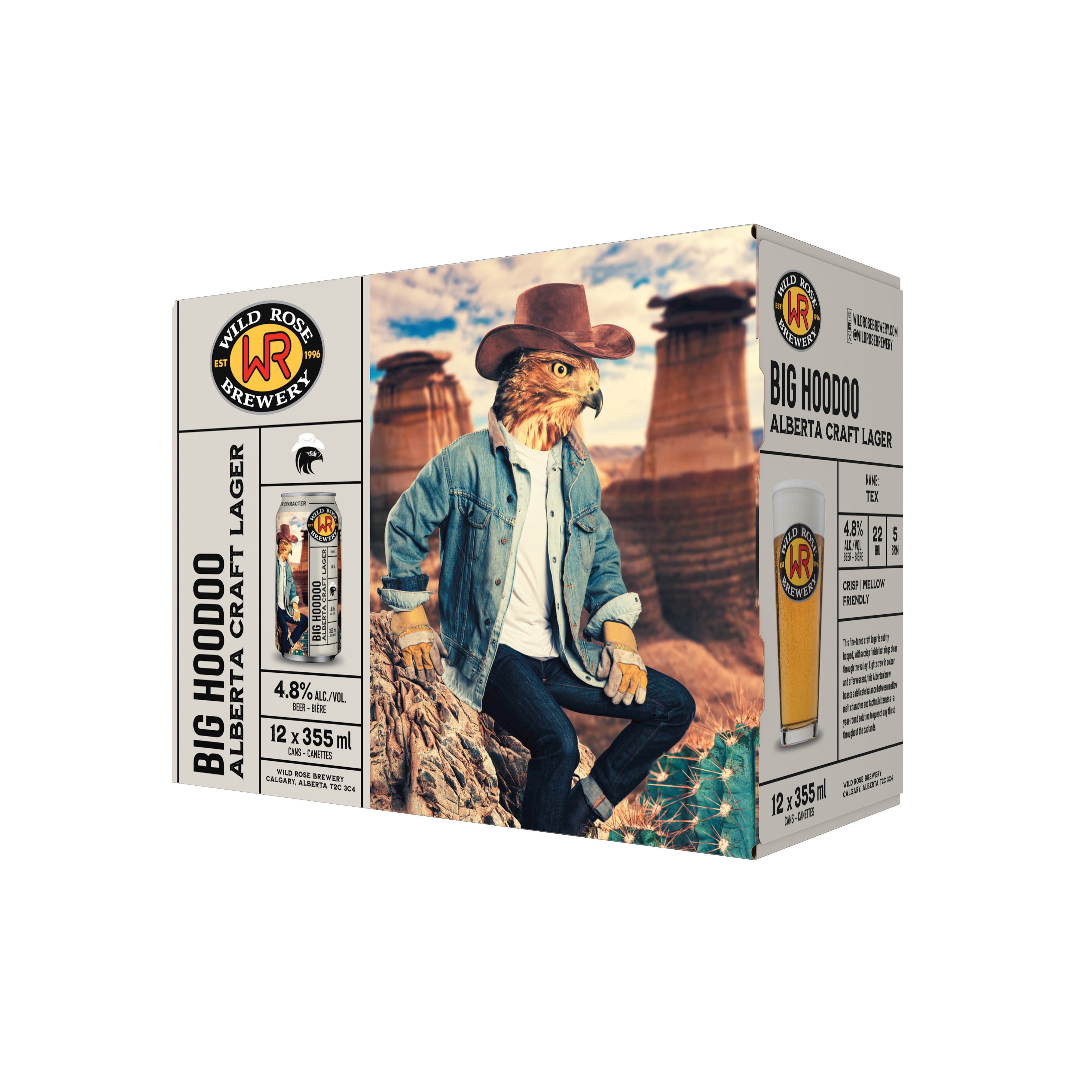 Wild Rose Big Hoodoo Craft Lager