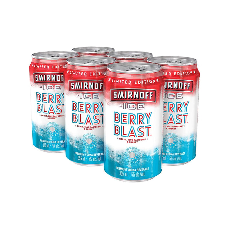 Smirnoff Ice Berry Blast 6x355ml Cans