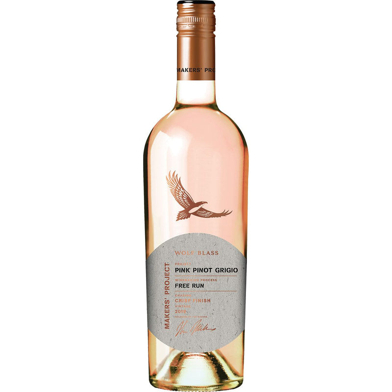 Wolf Blass Makers' Project Pink Pinot Grigio 750ml