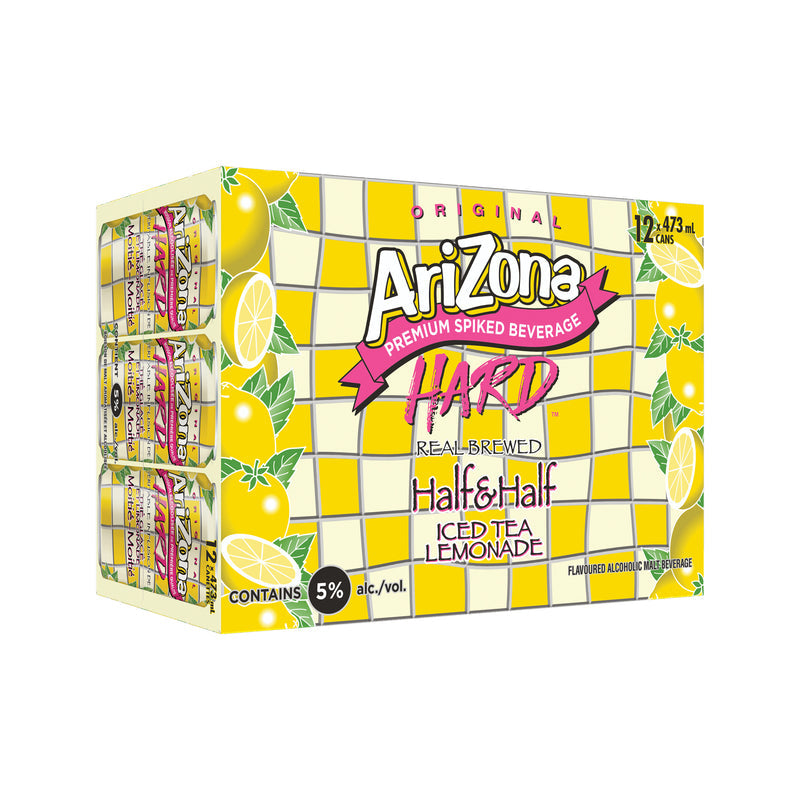 Arizona Hard Iced Tea Half and Half 12 Cans