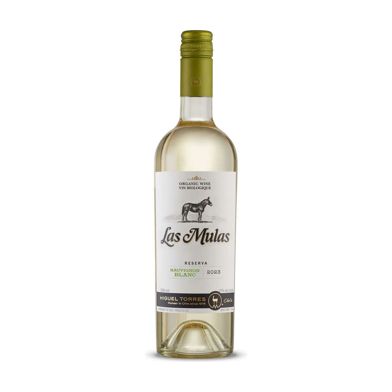 Las Mulas Organic Sauvigon Blanc 750ml