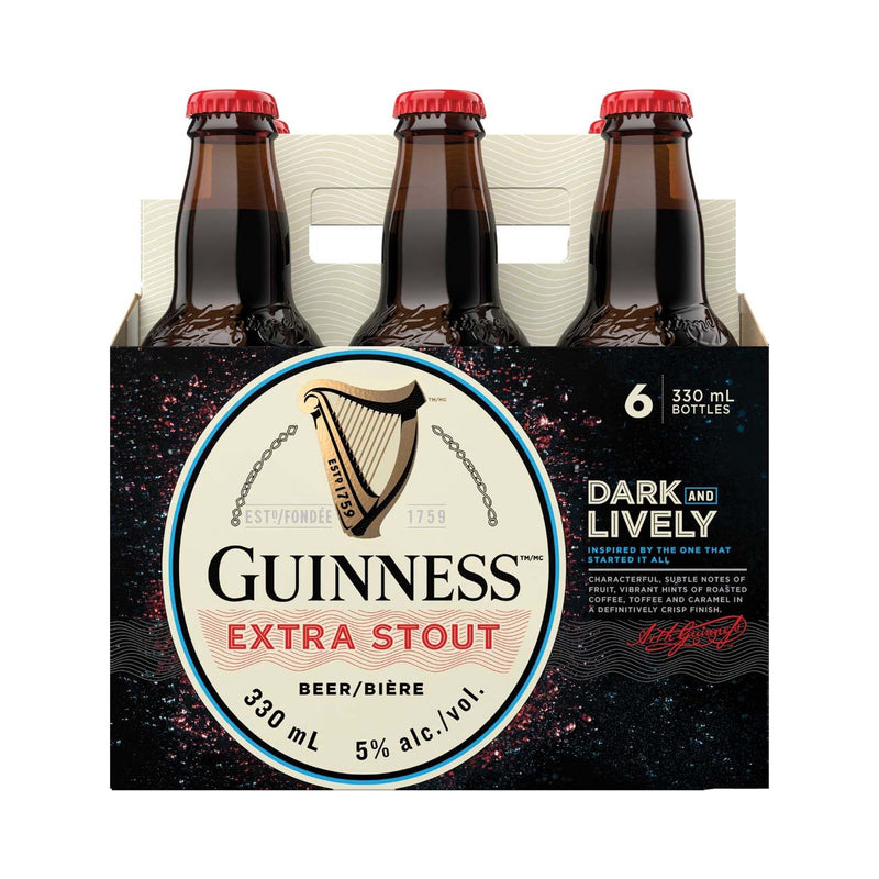 Guinness Extra Stout 6pk Bottles