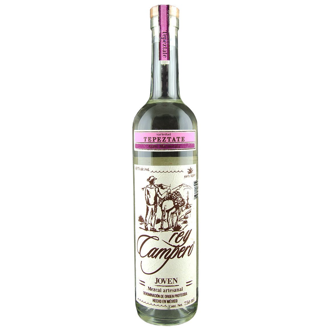 Rey Campero Mezcal Tepeztate 750ml