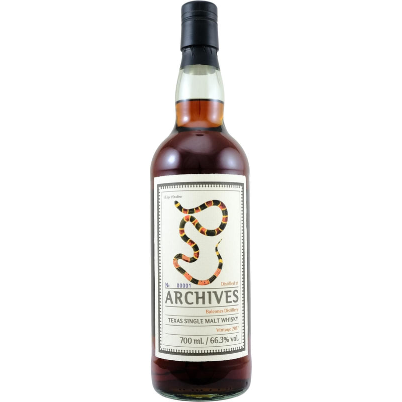 Archives Balcones 2017 4 Year Old 66.3% 700ml