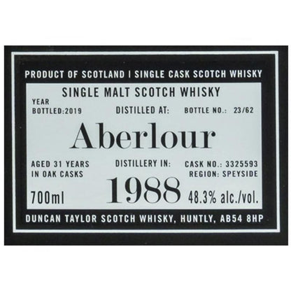 Duncan Taylor The Octave Aberlour 31 Year Old 1988 #3325593