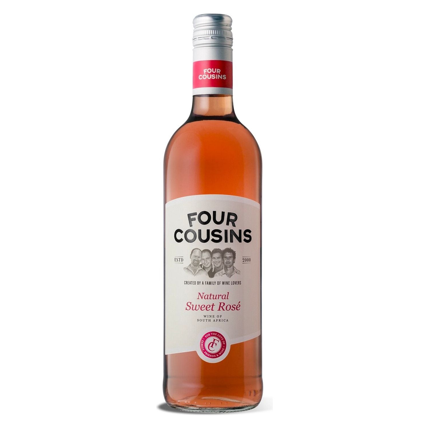 Van Loveren Four Cousins Natural Sweet Rose 750ml