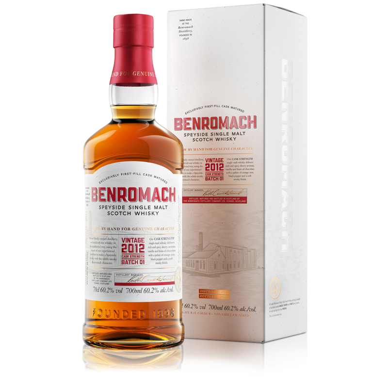 Benromach Cask Strength Vintage 2012 Batch 2 60.2% ABV 700ml