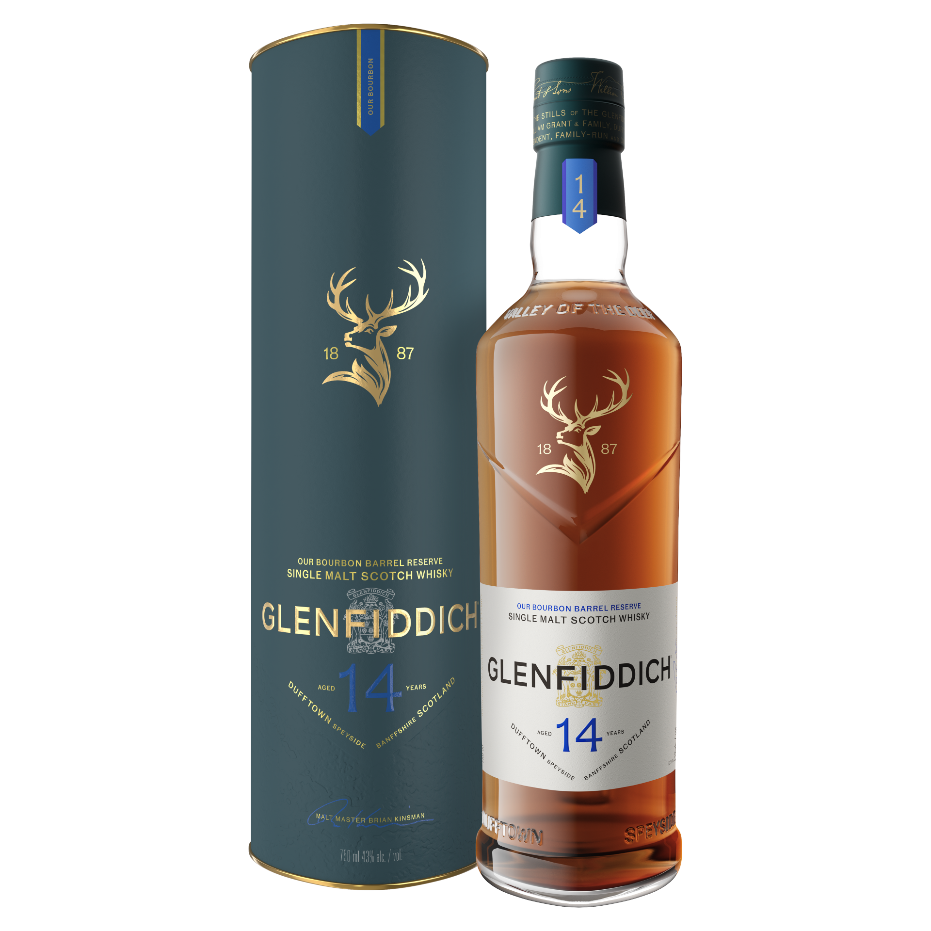Glenfiddich 14 Year Old Bourbon Barrel Reserve