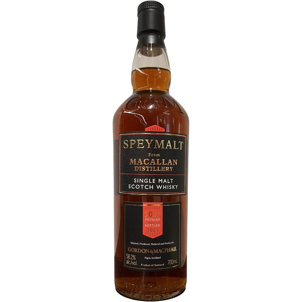 Gordon & MacPhail Speymalt Macallan 2002 58.2% ABV 700ml – BSW Liquor