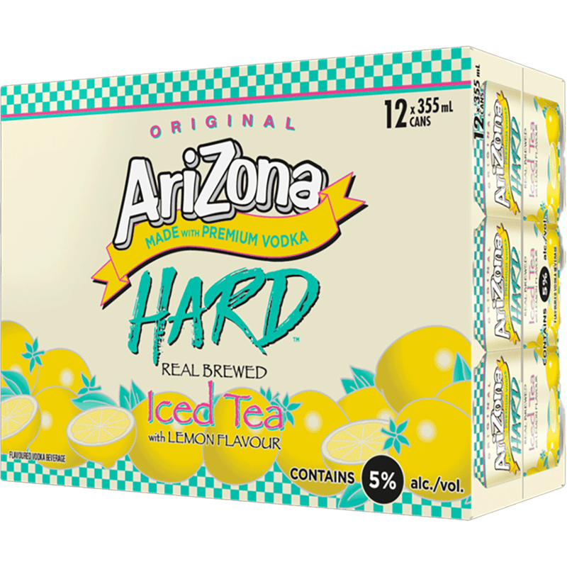 Arizona Hard Iced Tea Lemon 12 Cans