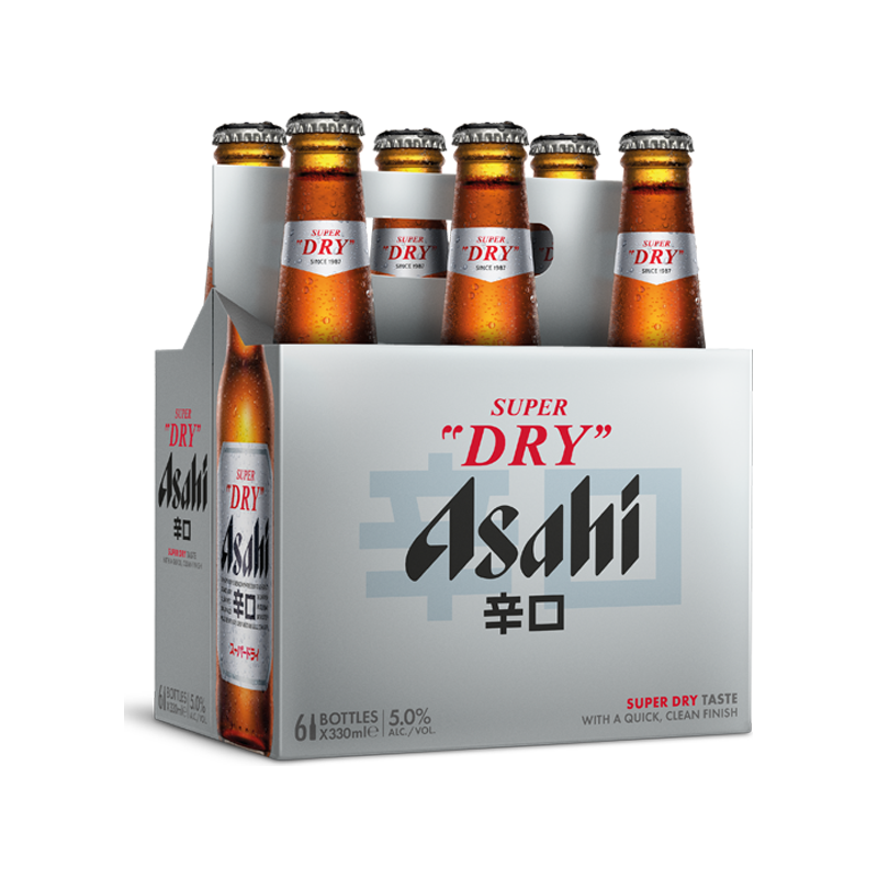 Asahi Super Dry 6 Bottles