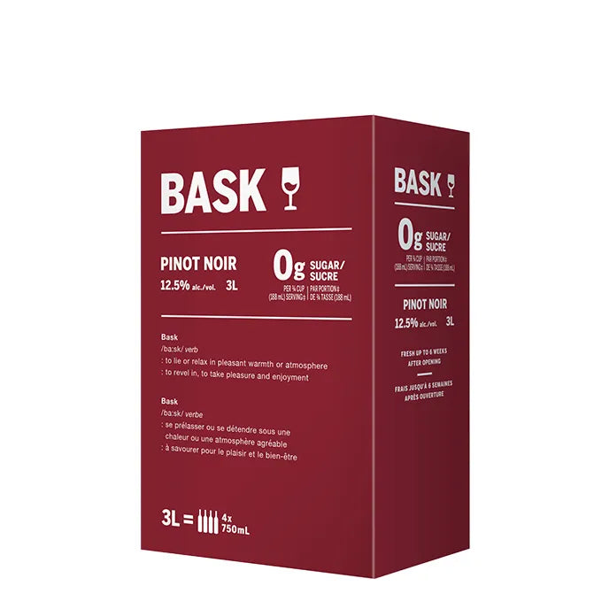 Bask Zero Sugar Pinot Noir 3L