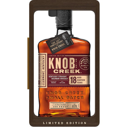 Knob Creek 18 Year Old Bourbon 50% ABV 750ml