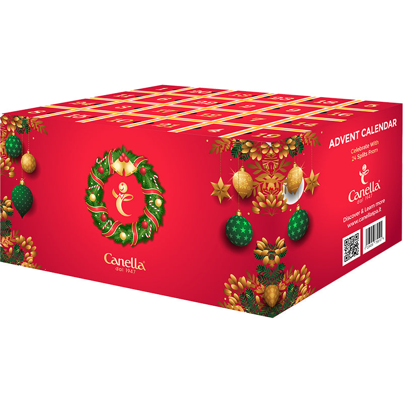 Canella Prosecco Advent Calendar 2025 200ml x 24