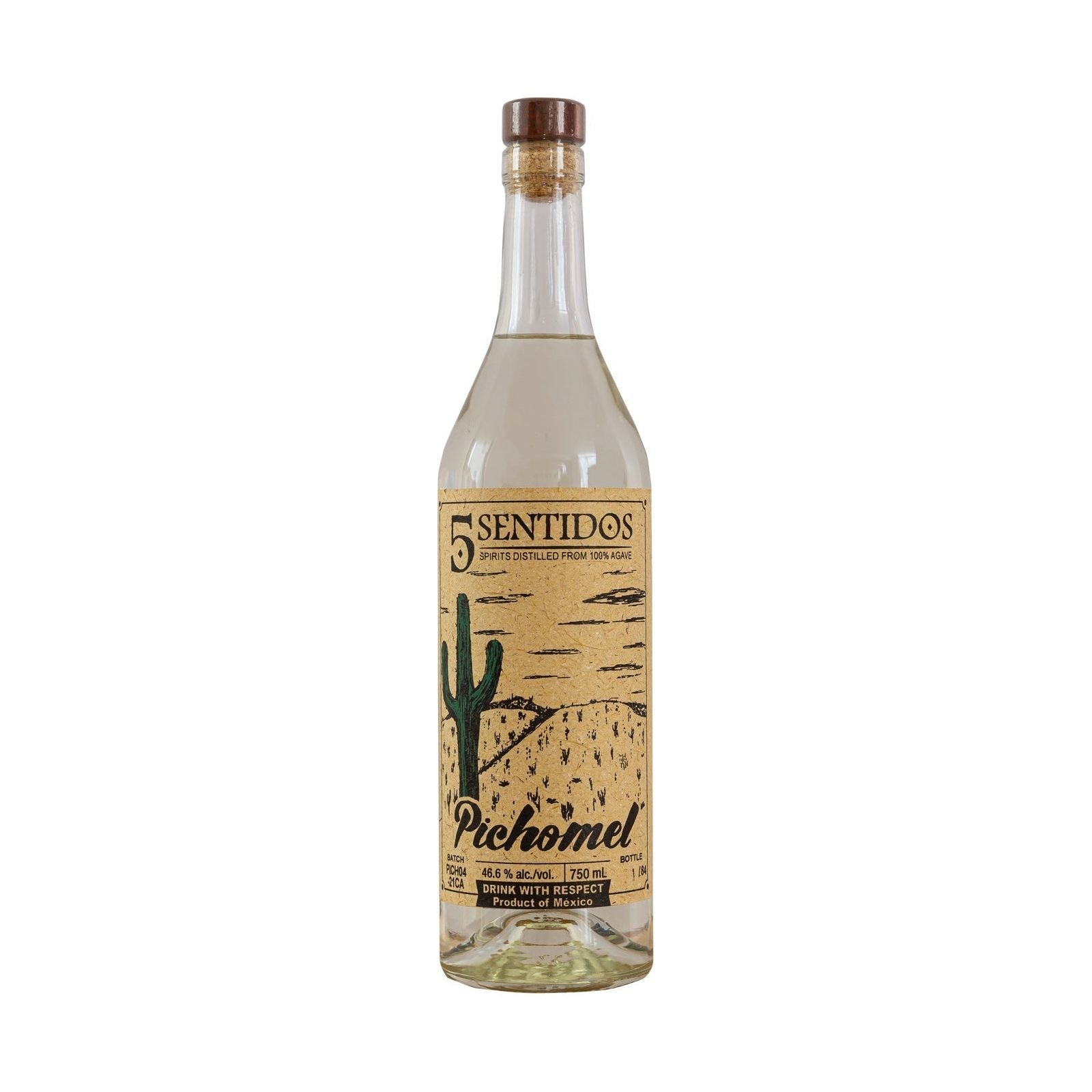 Cinco Sentidos Pichomel Mezcal 750ml