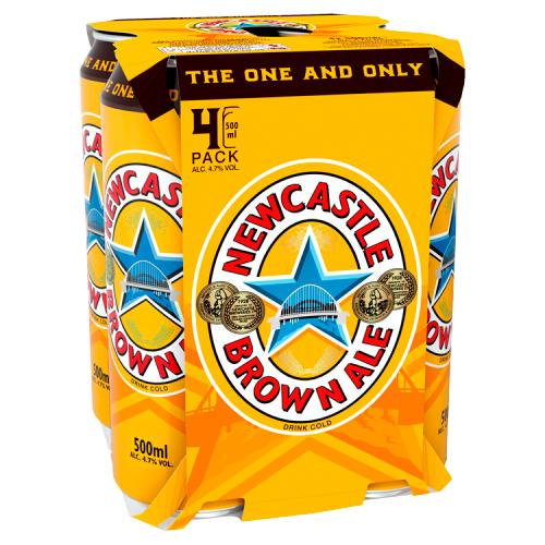 Newcastle Brown Ale 4 Tall Cans