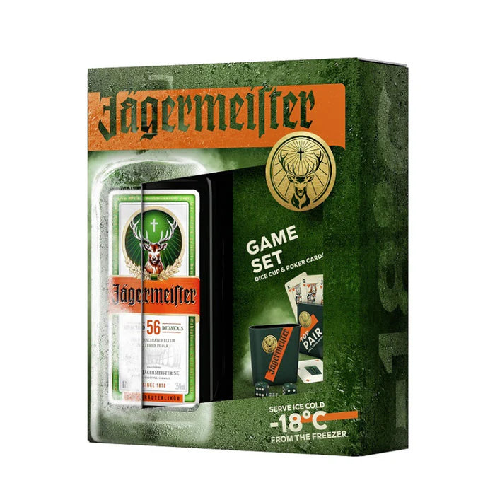 Jagermeister Herbal Liqueur Gift Pack