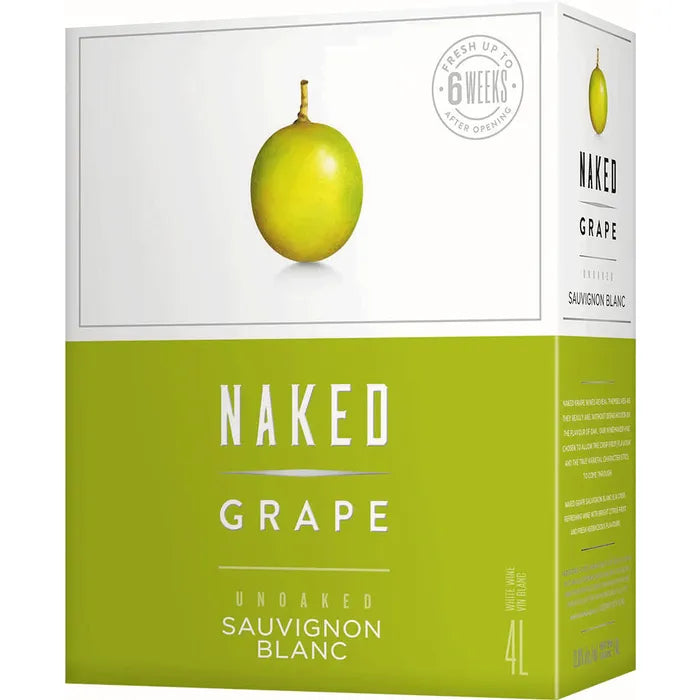 Naked Grape Sauvignon Blanc 4L Bag in Box