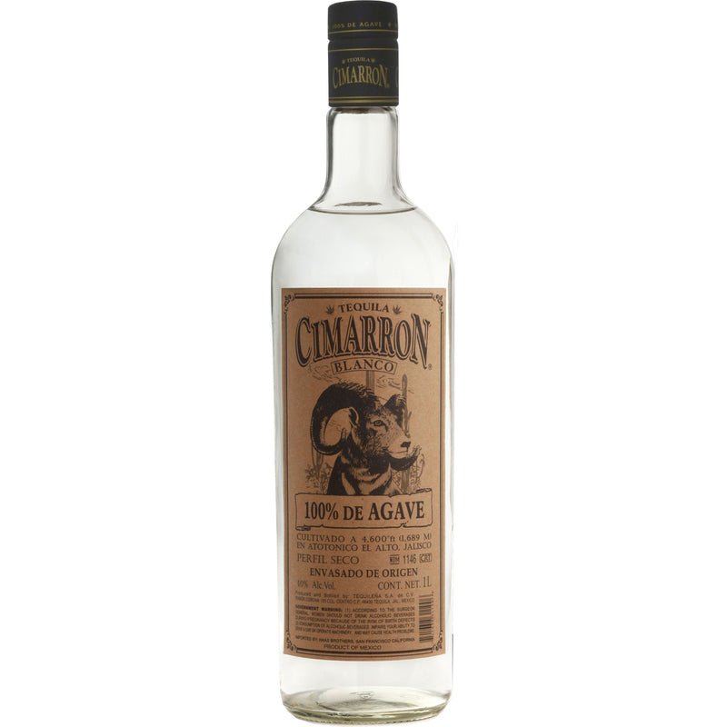 Cimarron Blanco Tequila 1L