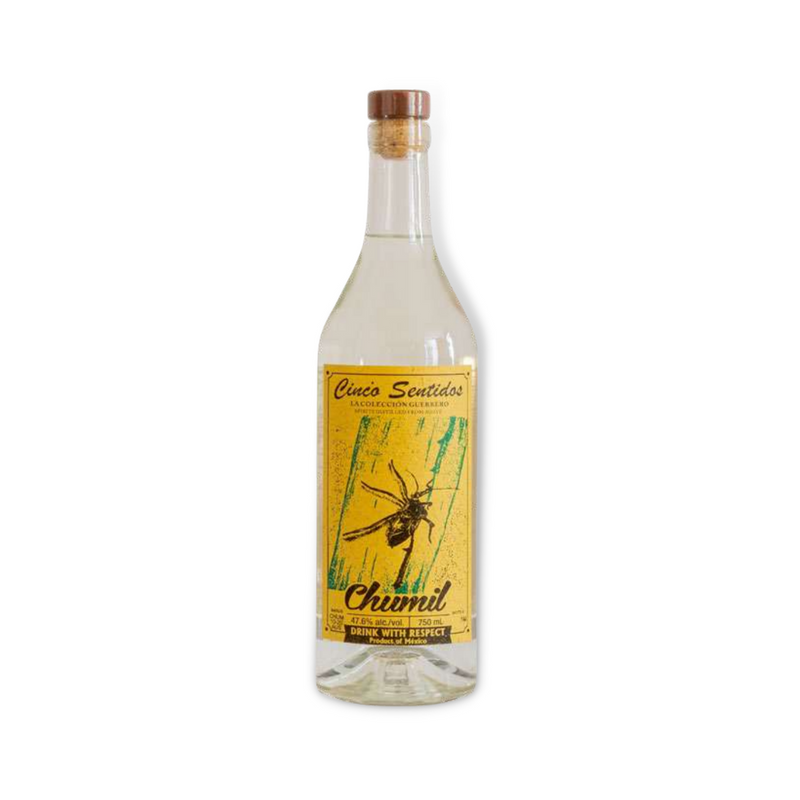 Cinco Sentidos Papalote Con Chumil Mezcal 750ml